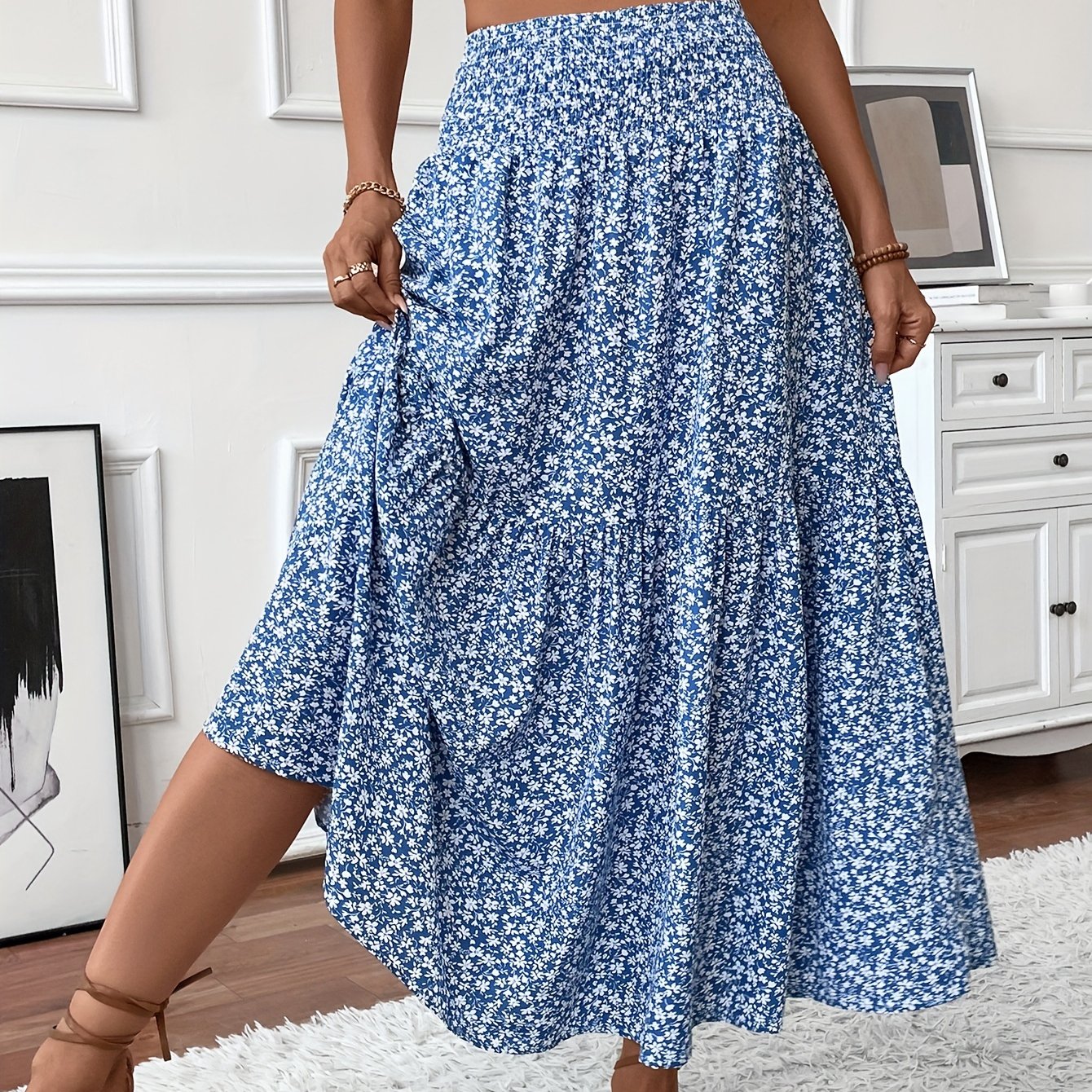 Karina | Timeless Floral Skirt