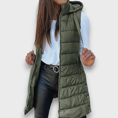 Kiara  | Hooded Puffer Vest