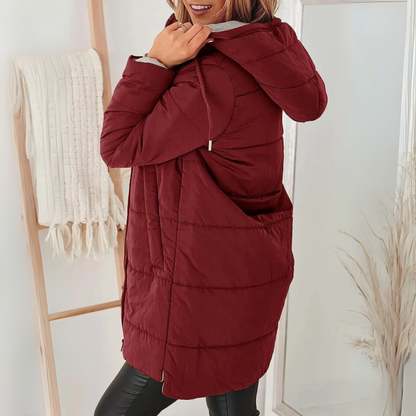 Yara | Relaxed-Fit Hooded Puffer Jacket