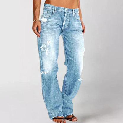 Adella | Sleek Low-Waist Jeans