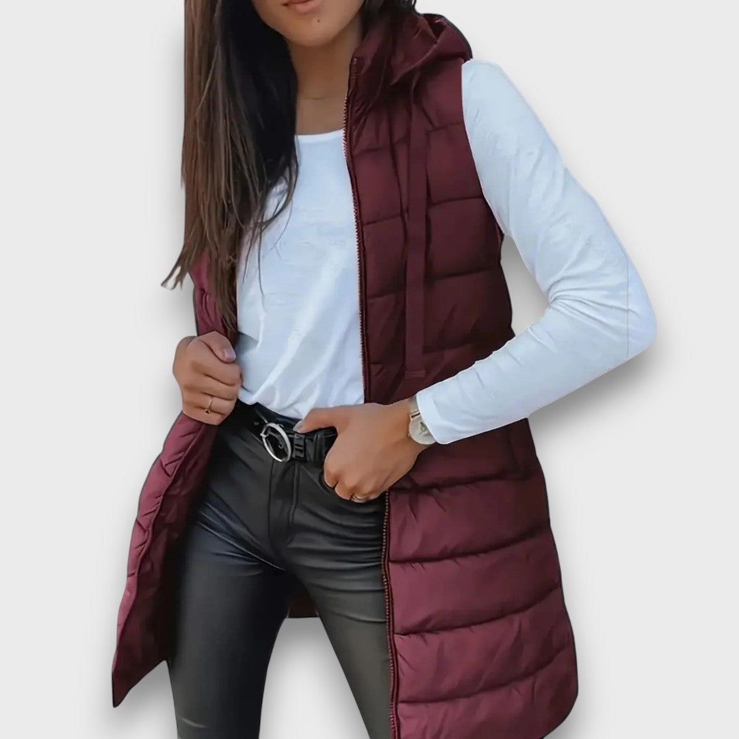 Kiara  | Hooded Puffer Vest