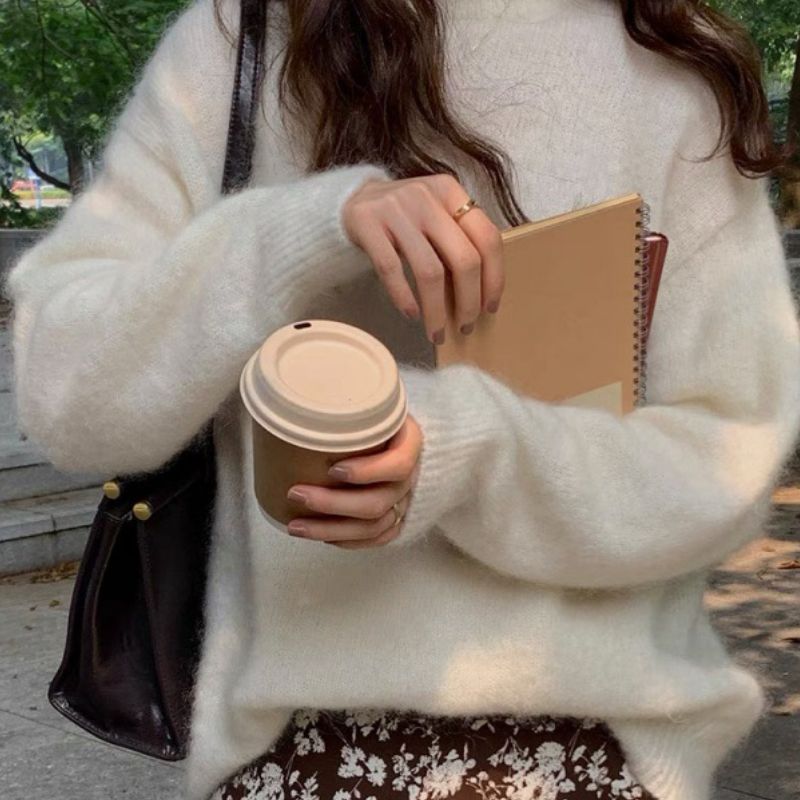 Yumi | Oversized Relaxed Fit Sweater