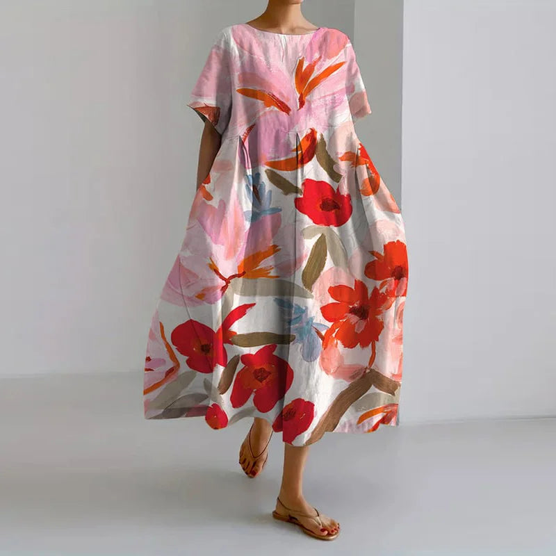 Valina | Effortless Floral Dress