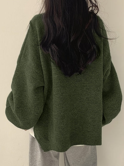 Aemie | Oversized Crewneck Sweater