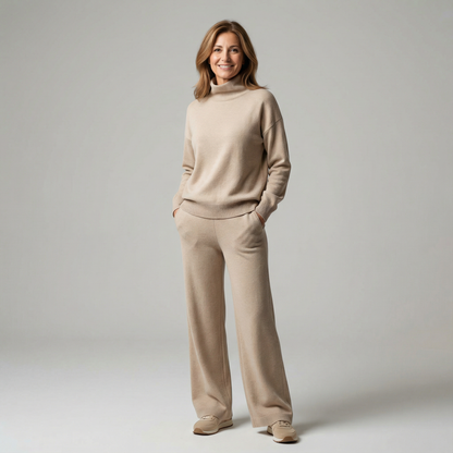 Rumie | Comfy Mock Neck Set