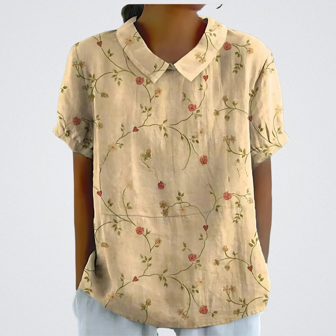 Linzielle | Floral French Vintage Blouse