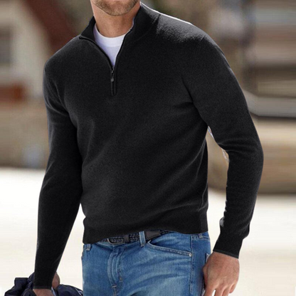 Harron | Premium Half Zip Sweater