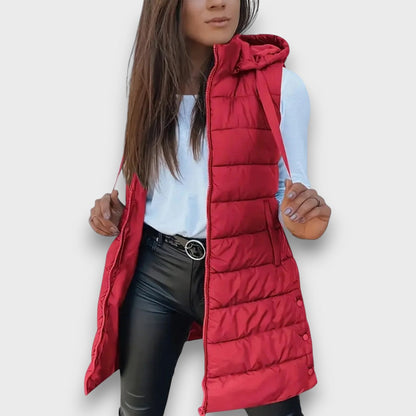 Kiara  | Hooded Puffer Vest