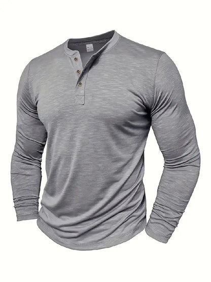 James | Supreme Fit Henley Shirt