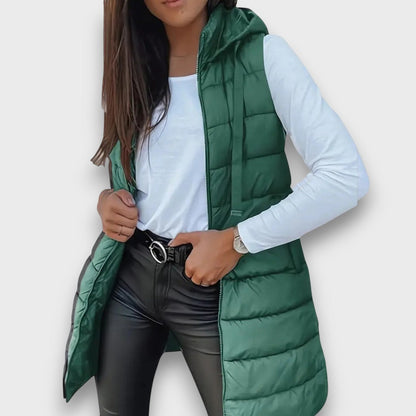 Kiara  | Hooded Puffer Vest
