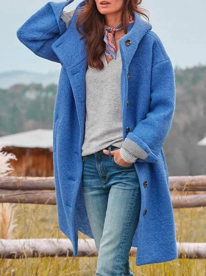 Rosenda | Hooded Textured Coat