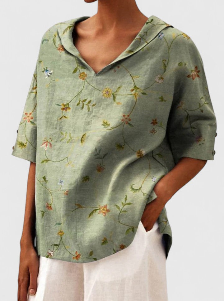 Roselyn | Relaxed Floral Blouse