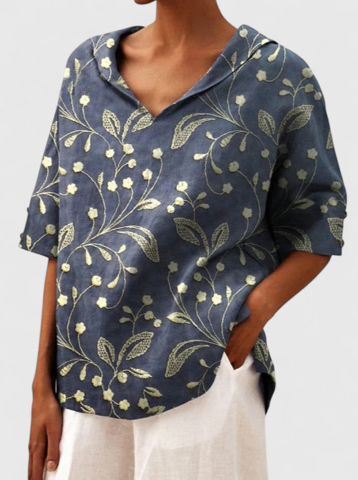 Roselyn | Relaxed Floral Blouse