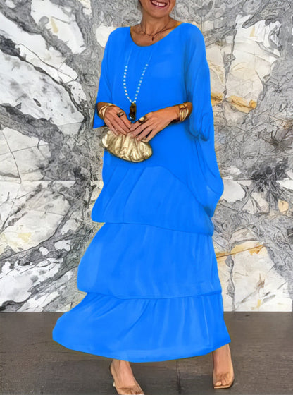Vittoria | Divine Ruffled Maxi Dress