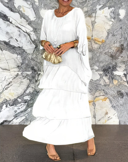 Vittoria | Divine Ruffled Maxi Dress
