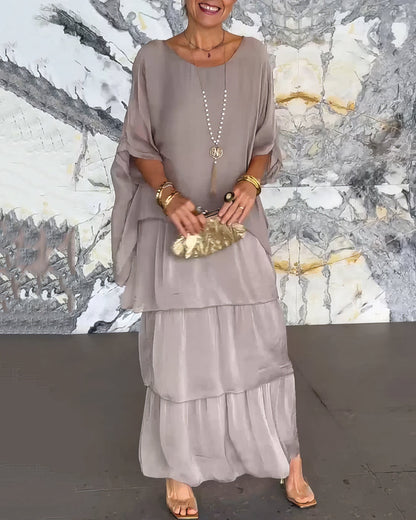 Vittoria | Divine Ruffled Maxi Dress
