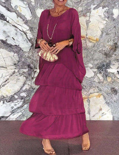 Vittoria | Divine Ruffled Maxi Dress