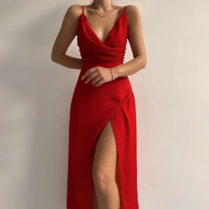 Emery | Elegant High Slit Dress