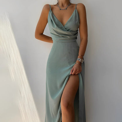 Emery | Elegant High Slit Dress