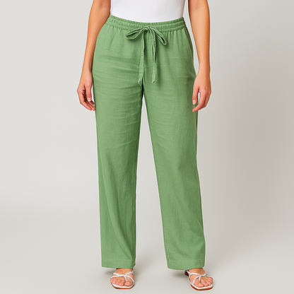 Silvia | Casual Drawstring Trousers