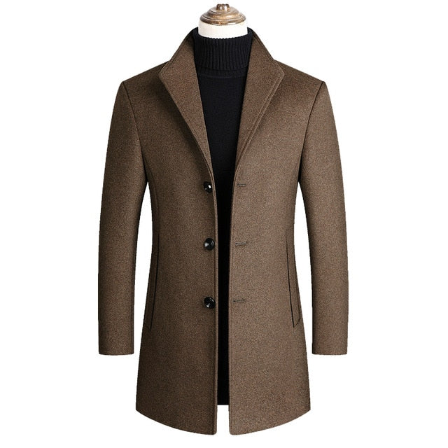 Aurelius | Elegant Longline Winter Coat
