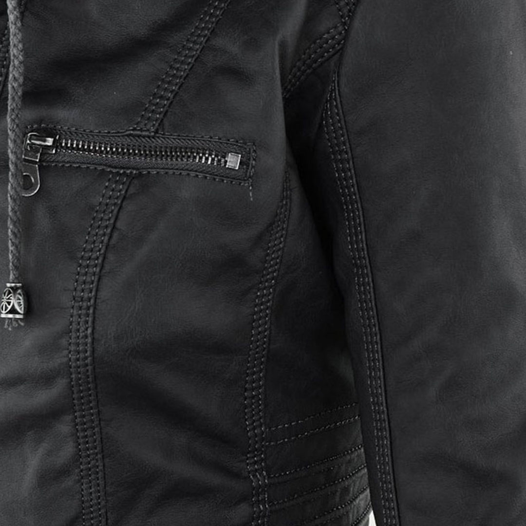 Chantal | Elegant Edge Zip-Up Jacket