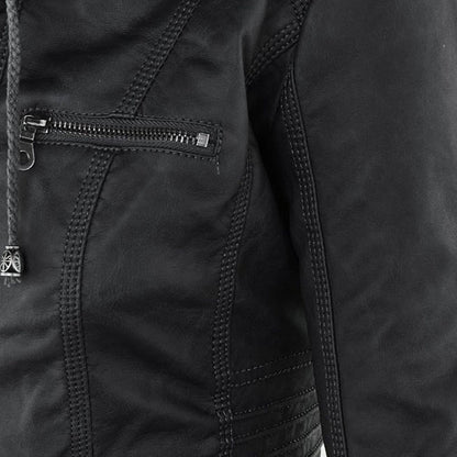 Chantal | Elegant Edge Zip-Up Jacket