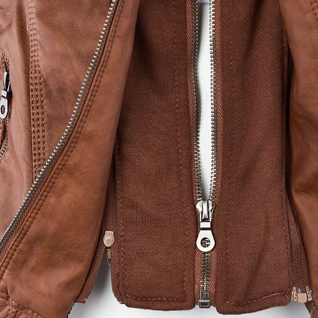 Chantal | Elegant Edge Zip-Up Jacket
