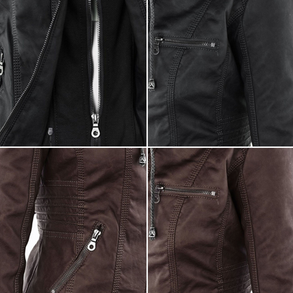 Chantal | Elegant Edge Zip-Up Jacket