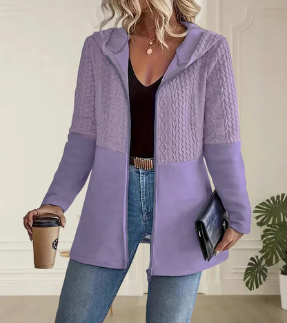 Plessia | Textured Zip Jacket