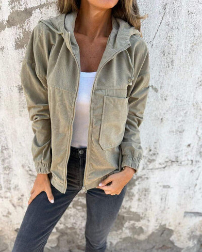 Thamia | Elegant Relaxed Fit Hoodie