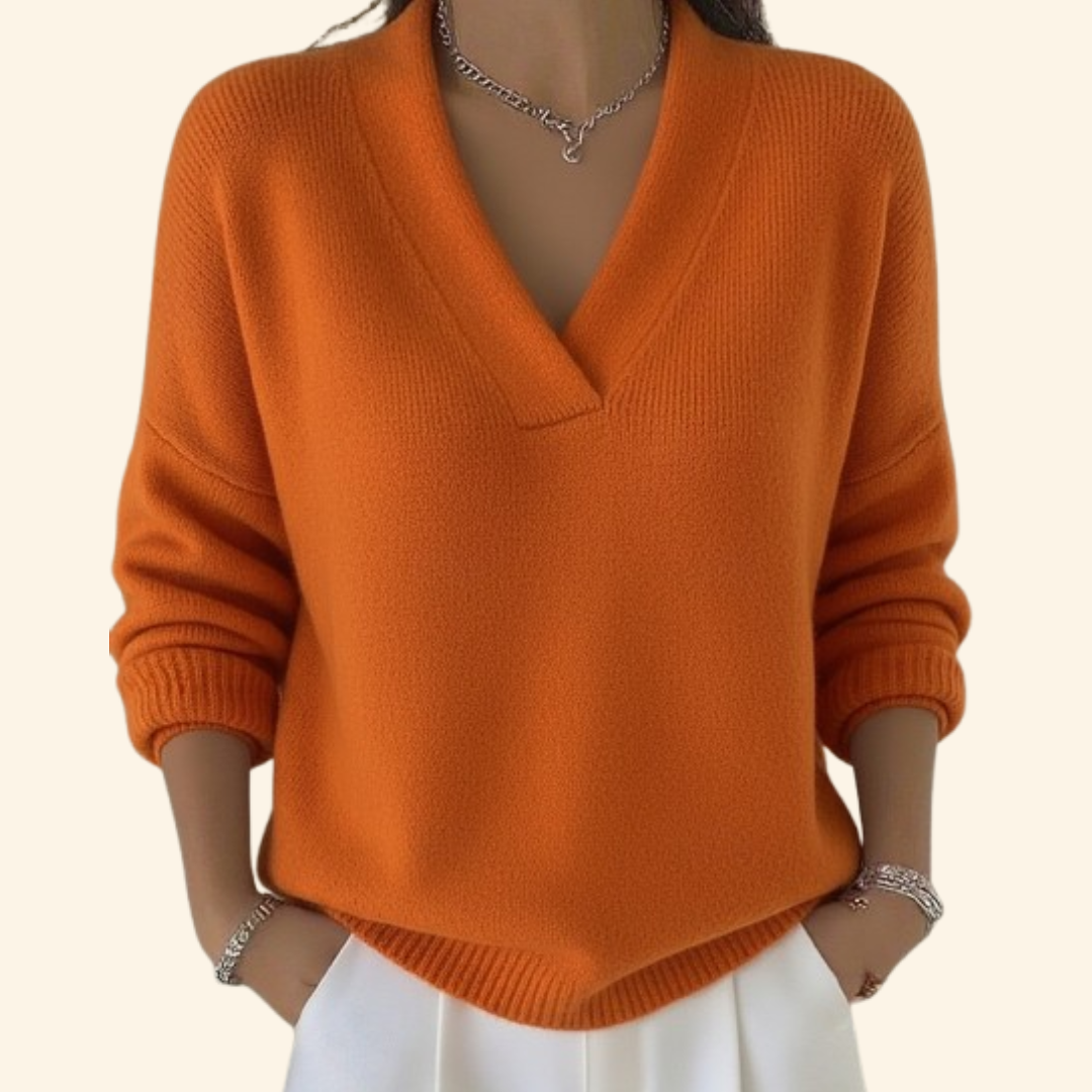 Farielle | Classic V-neck Sweater