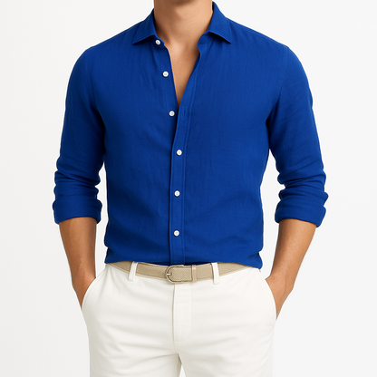 Paul | Casual Long Sleeve Roll-Up Shirt