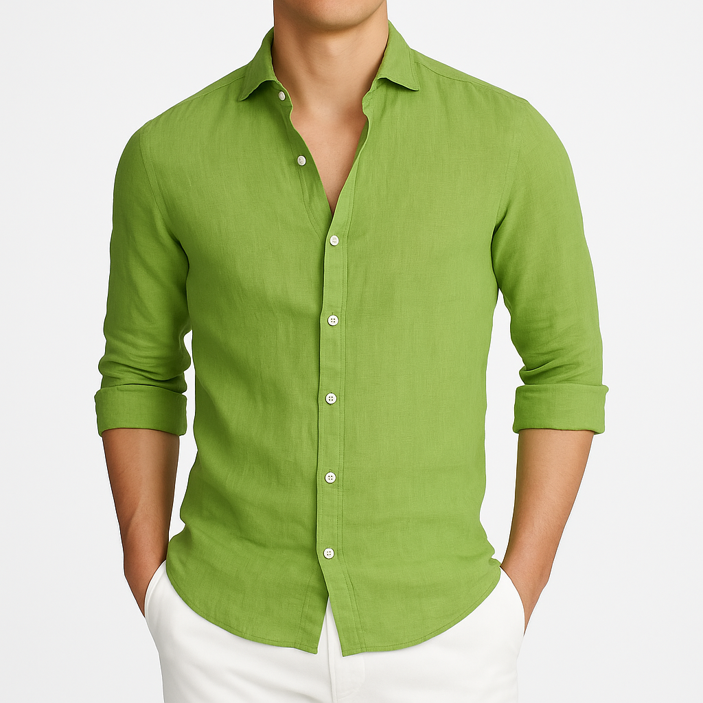 Paul | Casual Long Sleeve Roll-Up Shirt