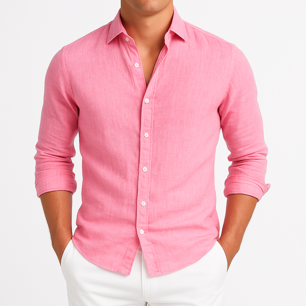 Primo | Cozy Long Sleeve Roll-Up Shirt