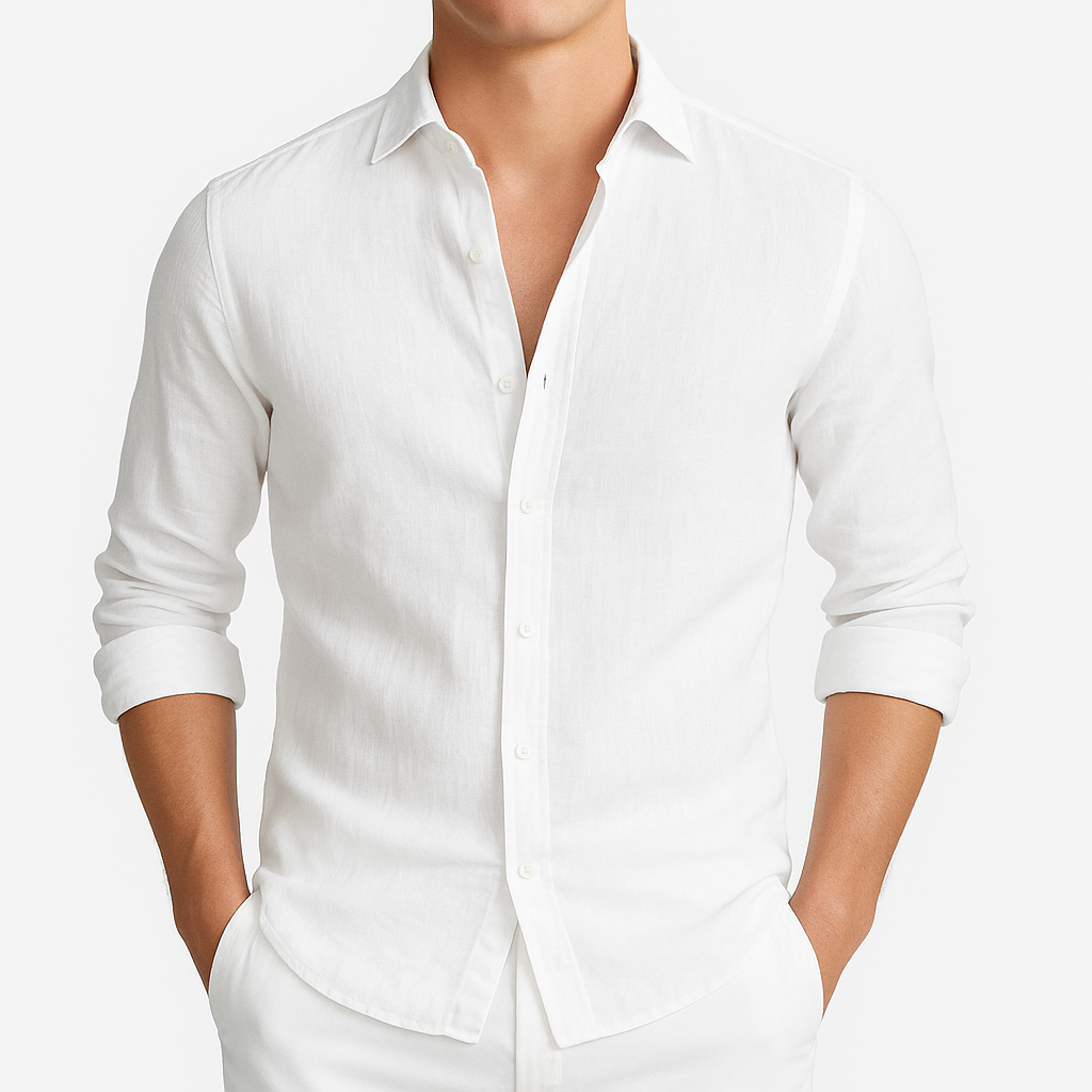Paul | Casual Long Sleeve Roll-Up Shirt