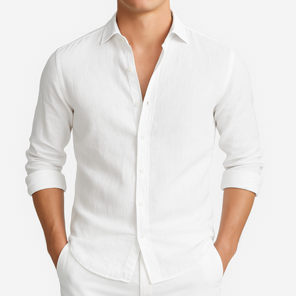 Paul | Casual Long Sleeve Roll-Up Shirt