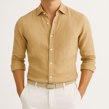 Paul | Casual Long Sleeve Roll-Up Shirt