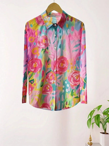 Shielo | Abstract Pattern Blouse
