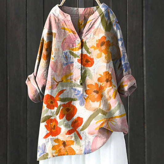 Mabell | Floral French Vintage Blouse