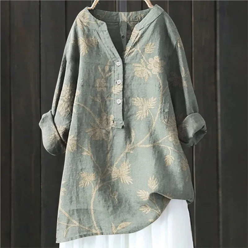 Mabell | Floral French Vintage Blouse