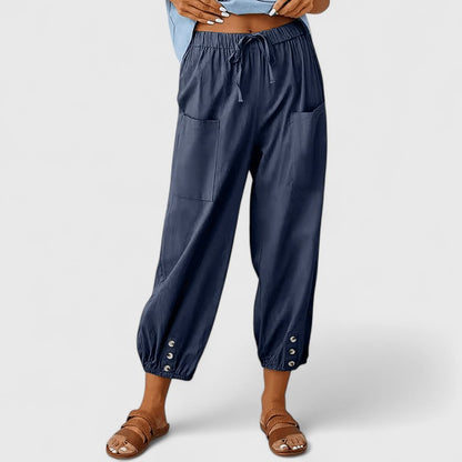 Jacy | Elegant Drawstring Pants