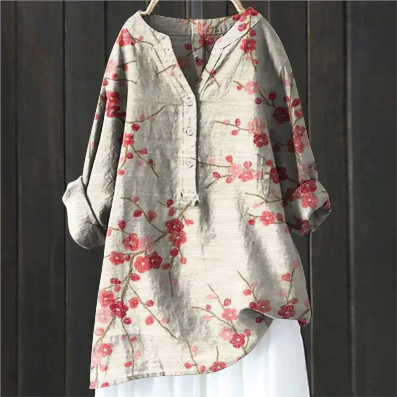 Mabell | Floral French Vintage Blouse