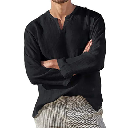 Michael | Relaxed Fit Long Sleeve Shirt
