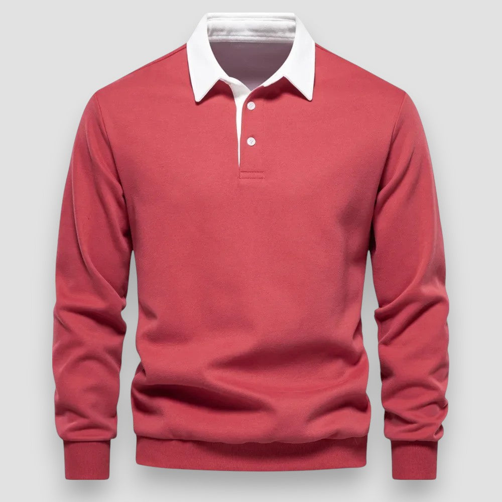 Peterson | Long Sleeve Polo Shirt