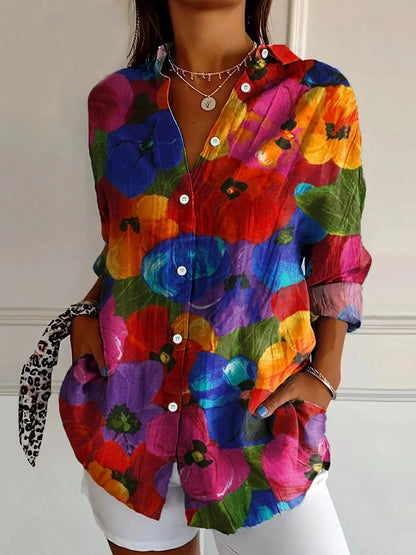 Shielo | Abstract Pattern Blouse