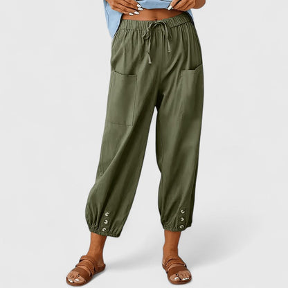 Jacy | Elegant Drawstring Pants