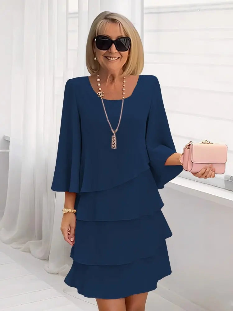 Eve | Elegant Tiered Dress