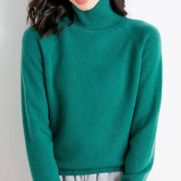 Zoey | Classic Mock-Neck Sweater