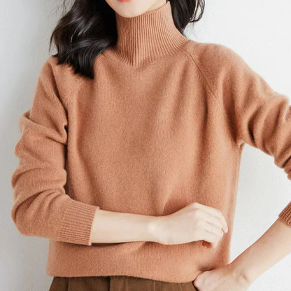 Zoey | Classic Mock-Neck Sweater